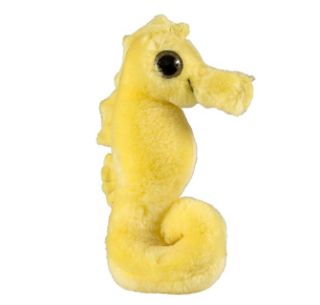 Obrázek z Mořský koník žlutý plyš 20cm, velké oči 